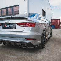 Maxton Design - REAR VALANCE AUDI S3 SEDAN 8V FACELIFT (2016-2020)