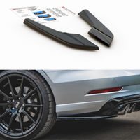 Maxton Design - REAR SIDE SPLITTERS V.2 AUDI S3 SEDAN 8V FACELIFT (2016-2020)