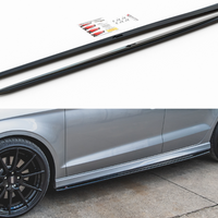 Maxton Design - SIDE SKIRTS DIFFUSERS V.2 AUDI S3 SEDAN 8V FACELIFT (2016-2020)