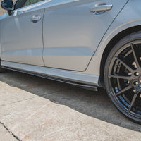 Maxton Design - SIDE SKIRTS DIFFUSERS V.2 AUDI S3 SEDAN 8V FACELIFT (2016-2020)