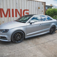 Maxton Design - SIDE SKIRTS DIFFUSERS V.2 AUDI S3 SEDAN 8V FACELIFT (2016-2020)