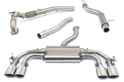 Cobra Exhausts - Audi S3 (8Y) 5 door Sportback Valved Turbo Back Performance Exhaust