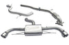 Cobra Exhausts - Audi TT (Mk2) 1.8/2.0 TFSI (2WD) 2011-14 Dual Exit Turbo Back Performance Exhaust