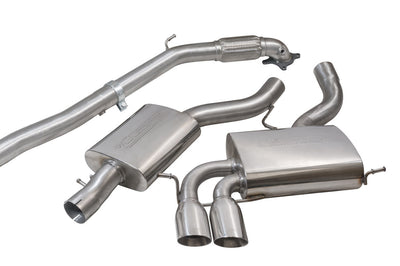 Cobra Exhausts - Audi S3 (8P) Quattro (5 Door) Sportback Turbo Back Performance Exhaust