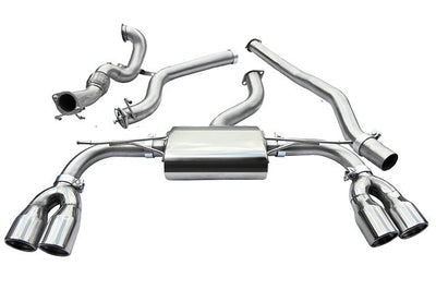 Cobra Exhausts - Audi S3 (8V) 3 Door (Non-Valved) (13-18) Turbo Back Performance Exhaust