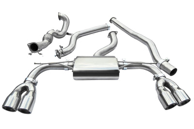 Cobra Exhausts - Audi S3 (8V) Saloon (Non-Valved) (13-18) Turbo Back Performance Exhaust