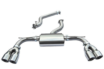 Cobra Exhausts - Audi S3 (8V) 5 Door Sportback (Non-Valved) (13-18) Cat Back Performance Exhaust