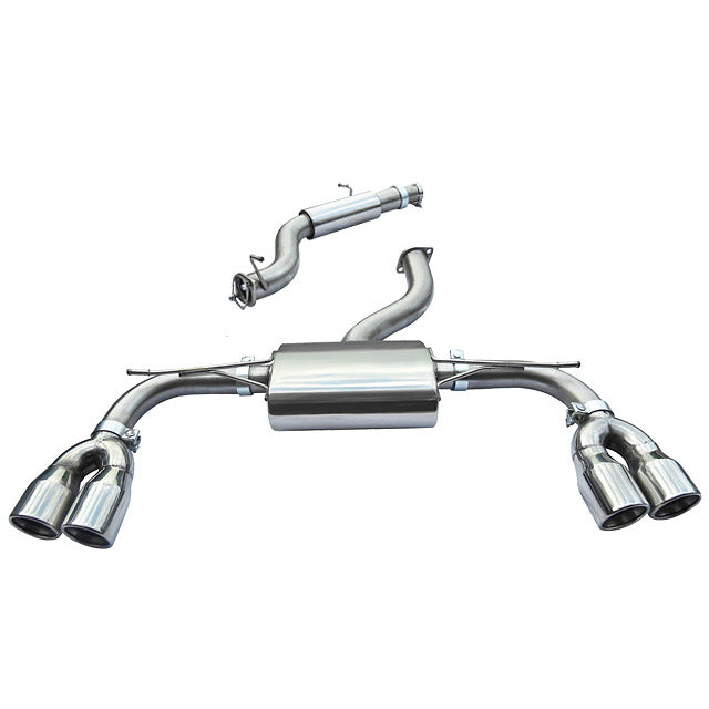Cobra Exhausts - Audi S3 (8V) 5 Door Sportback (Non-Valved) (13-18) Cat Back Performance Exhaust