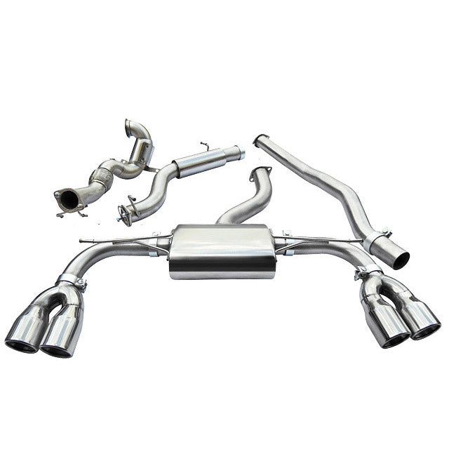 Cobra Exhausts - Audi S3 (8V) 5 Door Sportback (Non-Valved) (13-18) Turbo Back Performance Exhaust