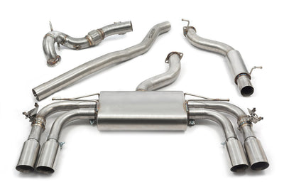 Cobra Exhausts - Audi S3 (8V) Saloon (Valved) (13-18) Turbo Back Performance Exhaust