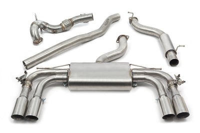 Cobra Exhausts - Audi S3 (8V) 5 Door Sportback (Valved) (13-18) Turbo Back Performance Exhaust