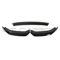 AUDI A3 S-LINE & S3 8V FACELIFT 2017-2020 GLOSS BLACK SPLITTER - V2