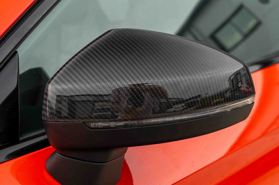 AUDI A3 S3 RS3 8V PRE-PREG CARBON FIBRE MIRRORS - WITH LANE ASSIST