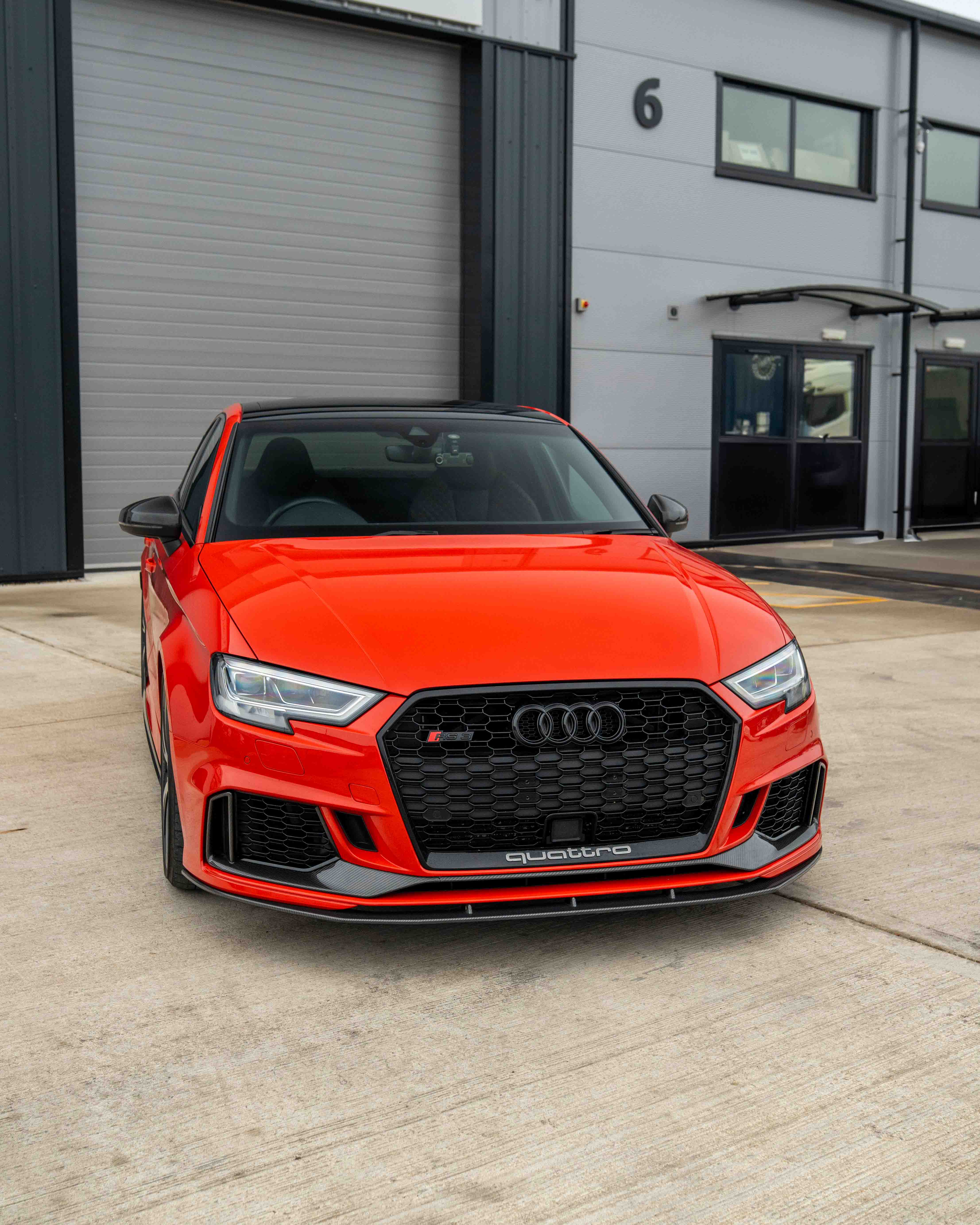 AUDI RS3 8V FACELIFT CARBON FIBRE BUMPER TRIM