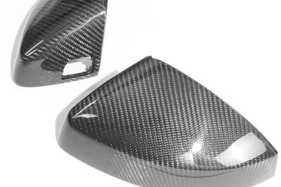 AUDI A3 S3 RS3 8V PRE-PREG CARBON FIBRE MIRRORS - WITH LANE ASSIST