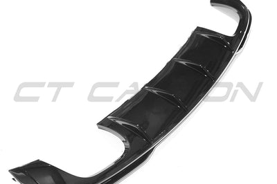 AUDI A3/S3 8V FACELIFT SALOON 4 DOOR GLOSS BLACK DIFFUSER - V2