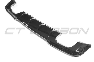 AUDI A3/S3 8V FACELIFT SPORTBACK 5 DOOR GLOSS BLACK DIFFUSER - V1