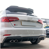 AUDI A3/S3 8V FACELIFT SPORTBACK 5 DOOR GLOSS BLACK DIFFUSER - V1