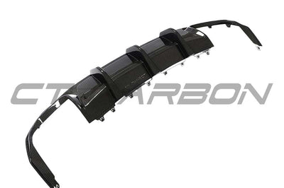 AUDI A3 S-LINE & S3 8Y 2020+ CARBON FIBRE DIFFUSER - CT DESIGN