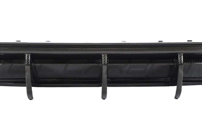 AUDI A3 S-LINE & S3 8Y 2020+ CARBON FIBRE DIFFUSER - CT DESIGN