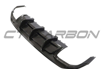 AUDI A3 S-LINE & S3 8Y 2020+ CARBON FIBRE DIFFUSER - CT DESIGN