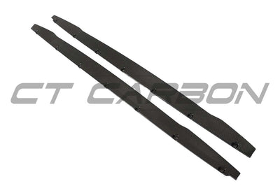 AUDI A3 S-LINE & S3 8Y 2020+ CARBON FIBRE SIDE SKIRTS - CT DESIGN