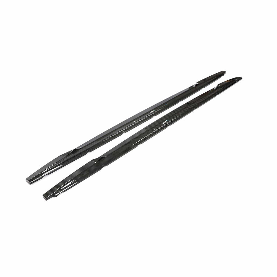 AUDI A3 S-LINE & S3 8Y 2020+ CARBON FIBRE SIDE SKIRTS - CT DESIGN