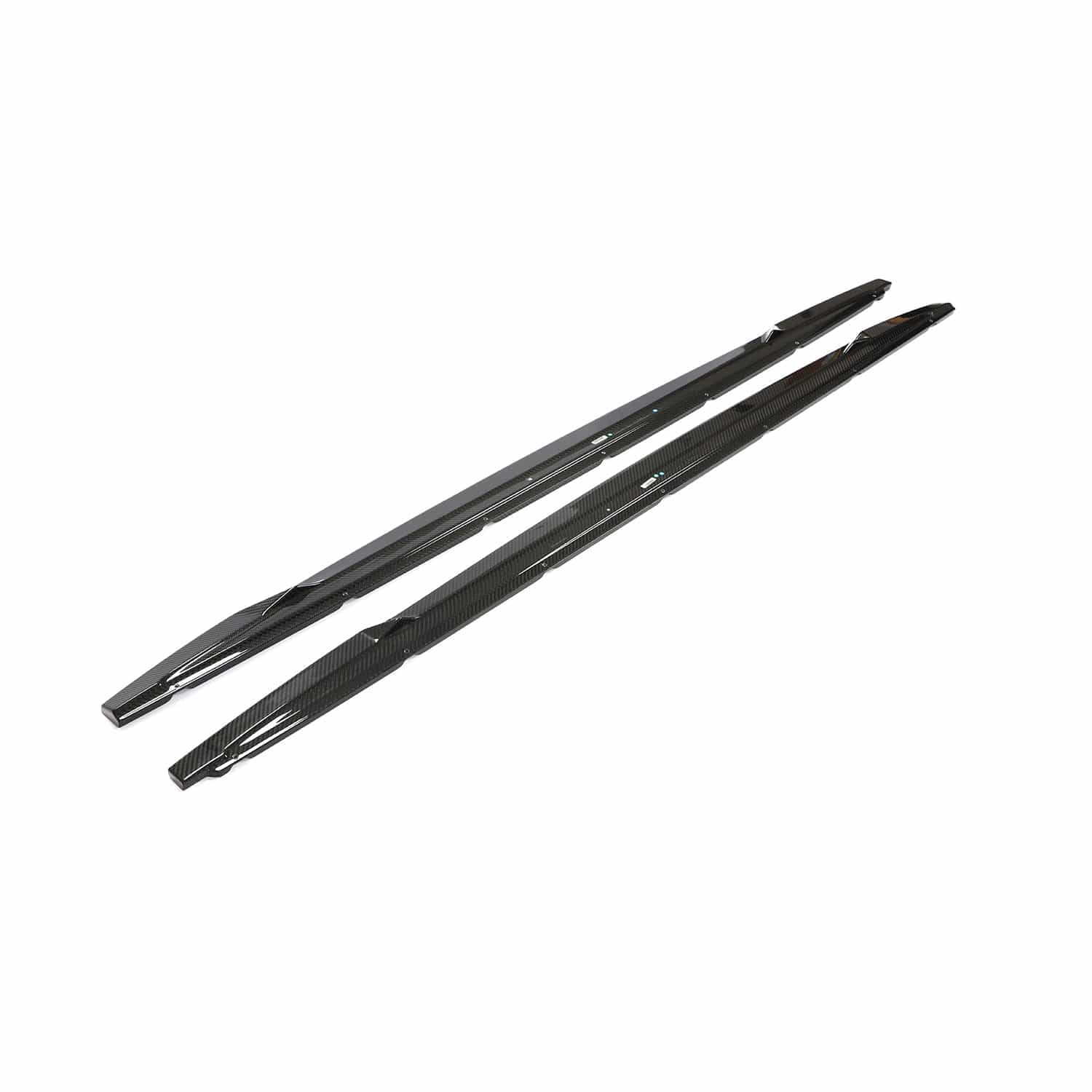 AUDI A3 S-LINE & S3 8Y 2020+ CARBON FIBRE SIDE SKIRTS - CT DESIGN
