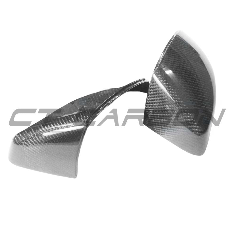 AUDI A3/S3/RS3 8V PRE-PREG CARBON FIBRE MIRRORS - WITHOUT LANE ASSIST