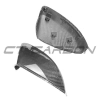 AUDI A3/S3/RS3 8V PRE-PREG CARBON FIBRE MIRRORS - WITHOUT LANE ASSIST