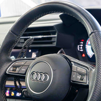 AUDI A3/S3/RS3 A4/S4/RS4 A5/S5/RS5 2014+ MAGNETIC CARBON FIBRE SHIFTER PADDLES