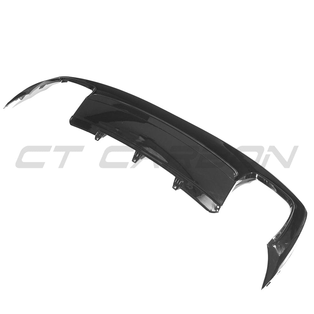 AUDI A4 S-LINE & S4 B8.5 2013-2015 GLOSS BLACK DIFFUSER - V1