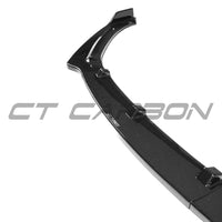 AUDI A4 S-LINE & S4 B8.5 2013-2015 GLOSS BLACK SPLITTER - V2