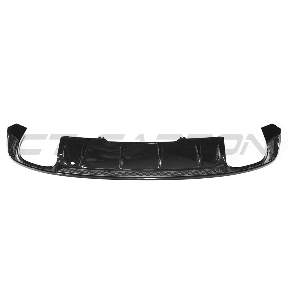 AUDI A4 S-LINE & S4 B9 2016-2019 GLOSS BLACK DIFFUSER - V2
