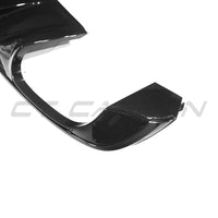 AUDI A4 S-LINE & S4 B9 2016-2019 GLOSS BLACK DIFFUSER - V2