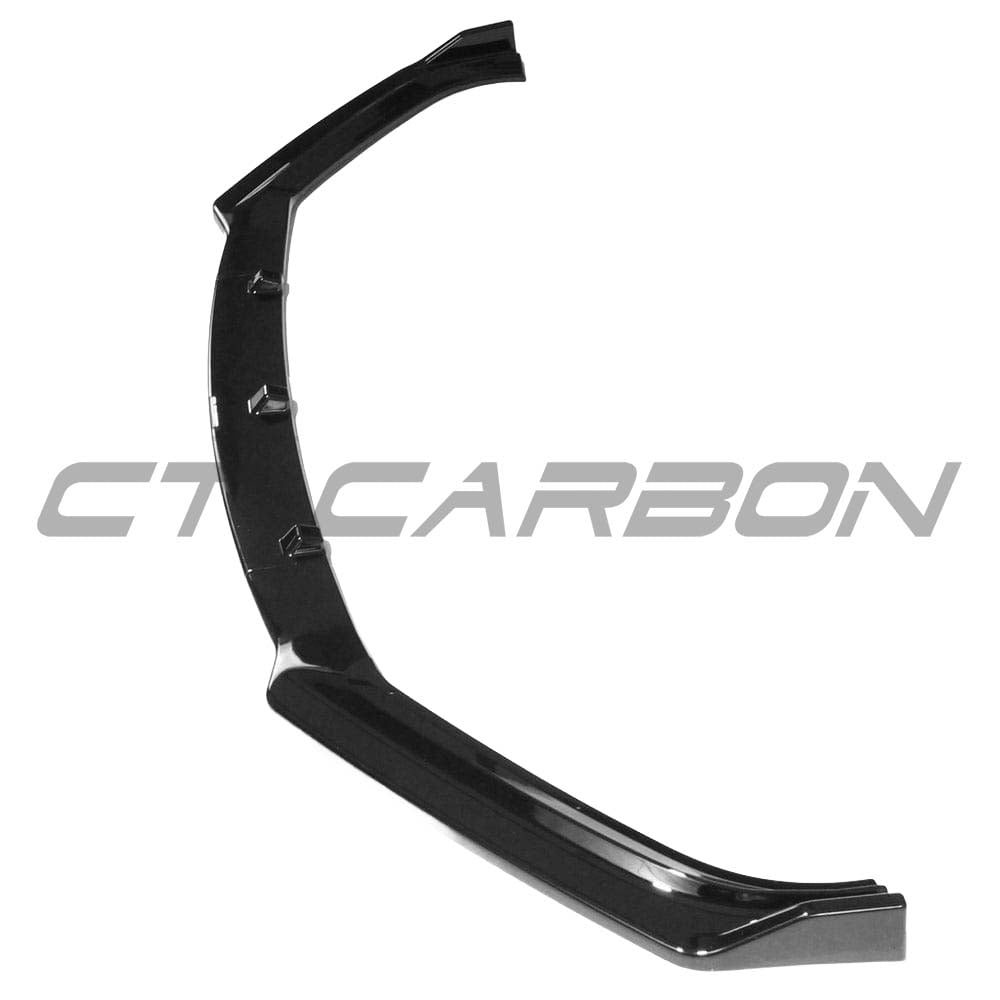AUDI A4 S-LINE & S4 B9 2016-2019 GLOSS BLACK SPLITTER - V1