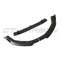 AUDI A4 S-LINE & S4 B9.5 2020-2024 GLOSS BLACK SPLITTER - V3
