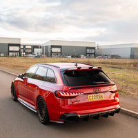 AUDI RS4 B9 & B9.5 2016-2024 CARBON FIBRE ROOF SPOILER - CT DESIGN