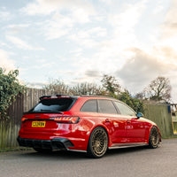 AUDI RS4 B9.5 CARBON FIBRE SIDE SKIRTS - CT DESIGN