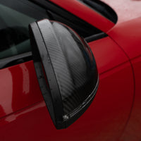 AUDI A4/S4/RS4/A5/S5/RS5 B9 2016-2025 PRE-PREG CARBON FIBRE MIRRORS - WITHOUT LANE ASSIST