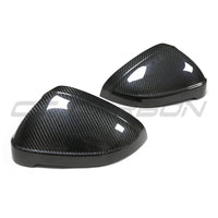 AUDI A4/S4/RS4/A5/S5/RS5 B9 2016-2025 PRE-PREG CARBON FIBRE MIRRORS - WITHOUT LANE ASSIST