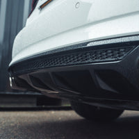 AUDI A5/S5 B9 2016-2019 GLOSS BLACK DIFFUSER - V1