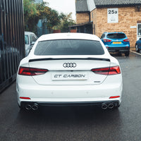 AUDI A5/S5 B9 2016-2019 GLOSS BLACK DIFFUSER - V1