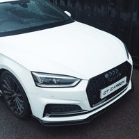 AUDI A5/S5 B9 2016-2019 GLOSS BLACK SPLITTER - V1