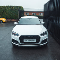 AUDI A5/S5 B9 2016-2019 GLOSS BLACK SPLITTER - V1