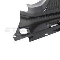 AUDI R8 COUPE 2015+ CARBON FIBRE ENGINE BAY TRIM