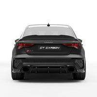 AUDI RS3 8Y 2022-2024 CARBON FIBRE REAR DIFFUSER - V2 - CT DESIGN
