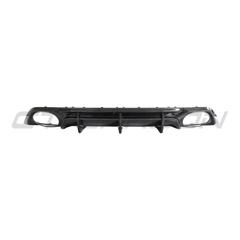AUDI RS3 8Y 2022-2024 CARBON FIBRE REAR DIFFUSER - V2 - CT DESIGN