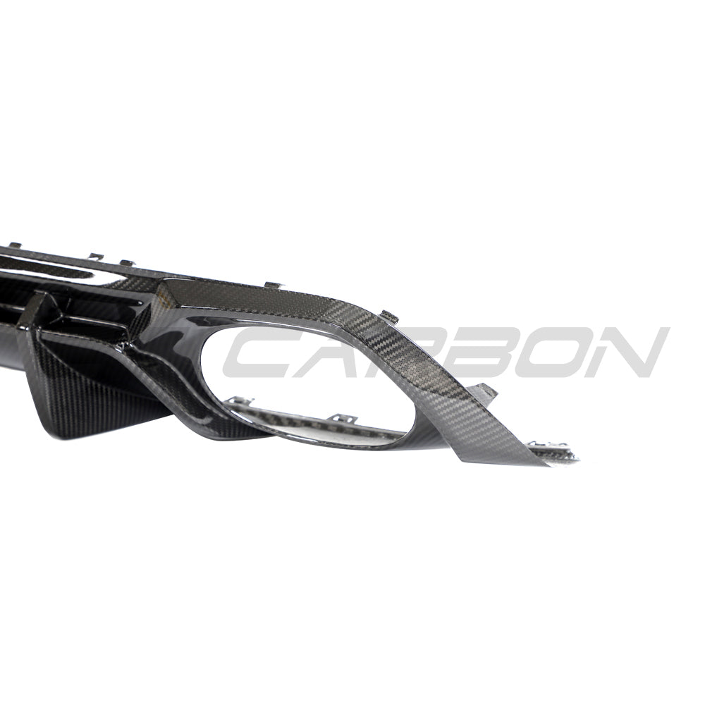 AUDI RS3 8Y 2022-2024 CARBON FIBRE REAR DIFFUSER - V2 - CT DESIGN