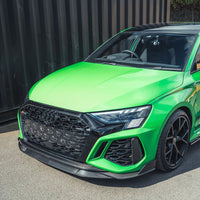 AUDI RS3 8Y 2022-2024 CARBON FIBRE SPLITTER V1 - CT DESIGN